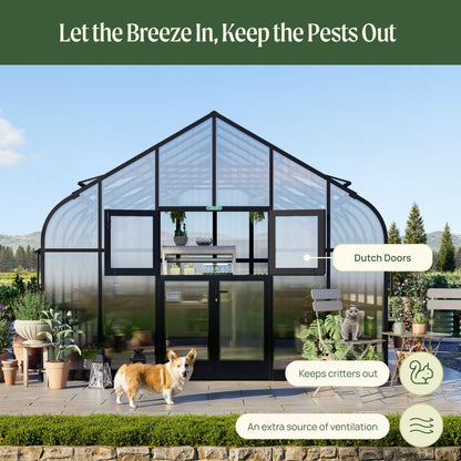 Vego Grand Pacific Greenhouse - 12.5ft Wide