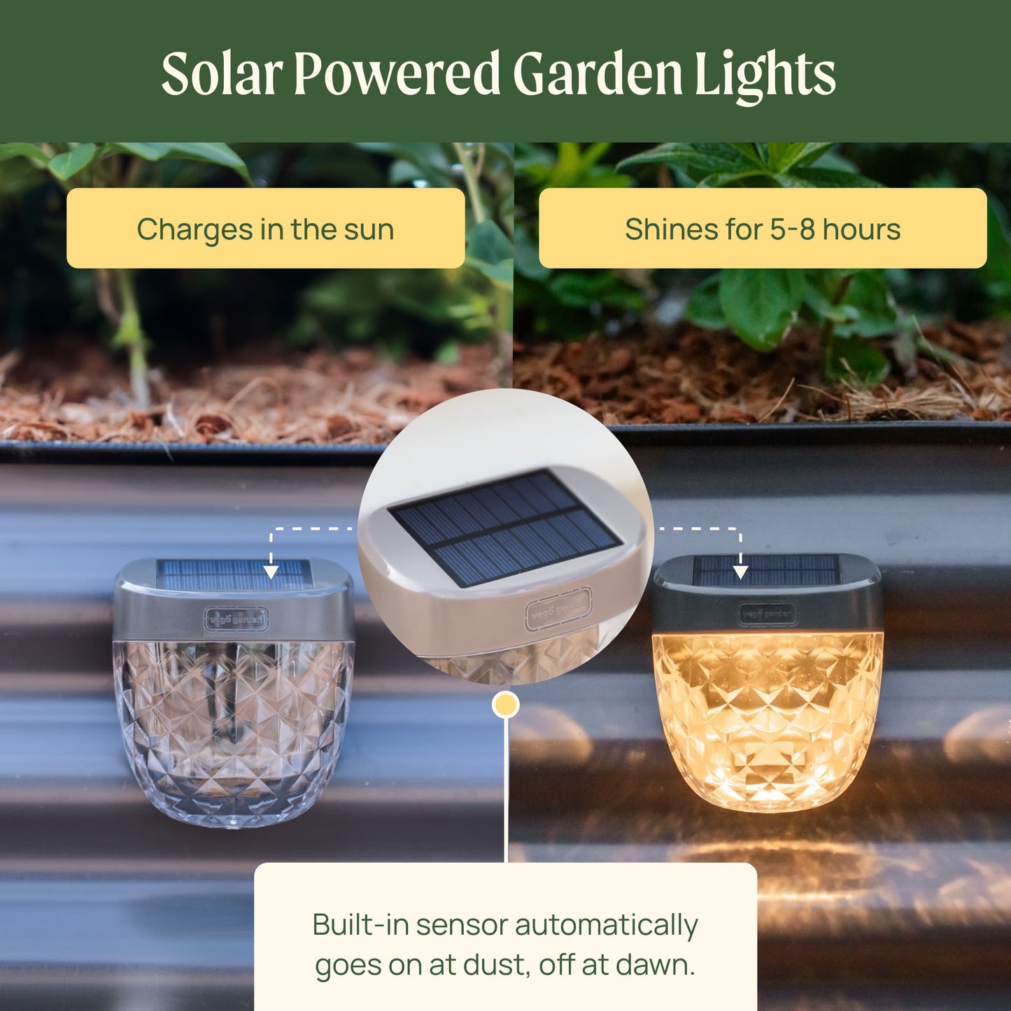 Diamond Garden Solar Light - Classic Mount