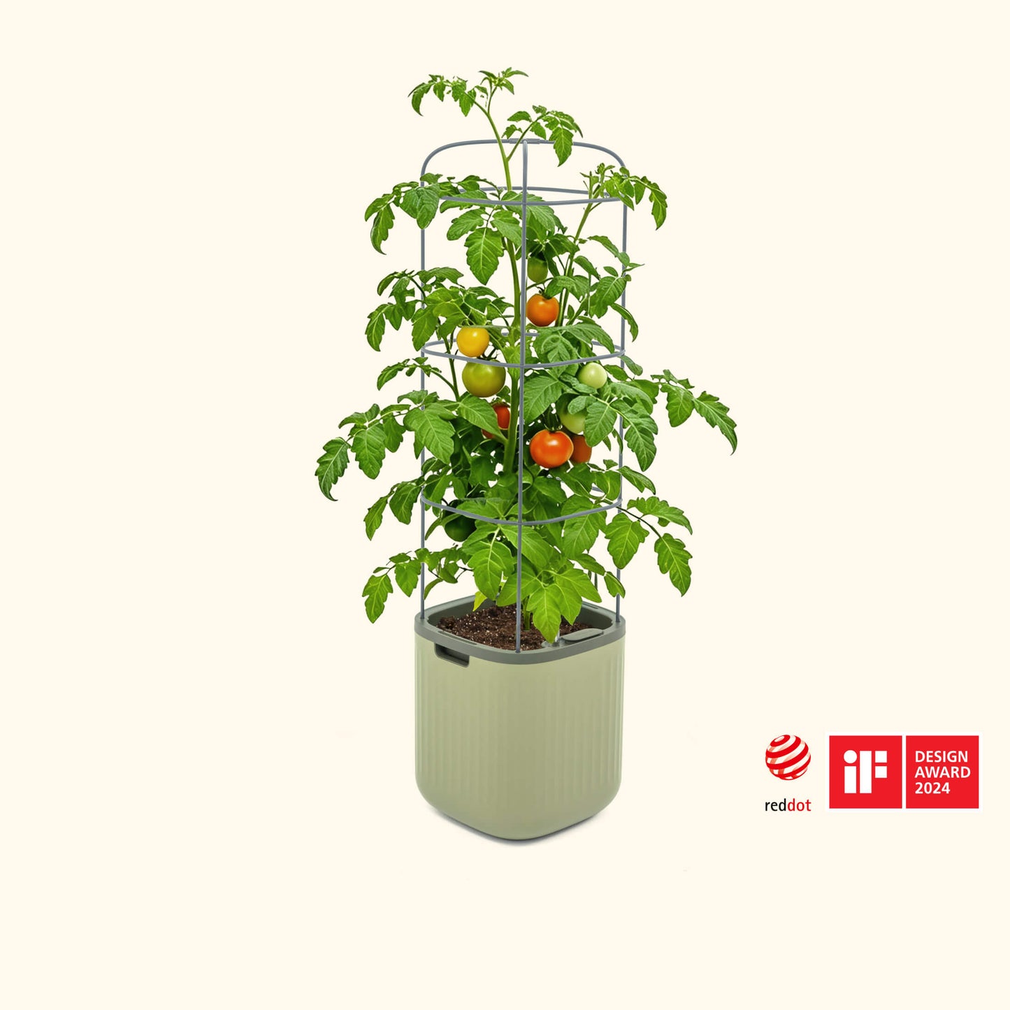 EZ Self-Watering Tomato Planter with Trellis Gen 2