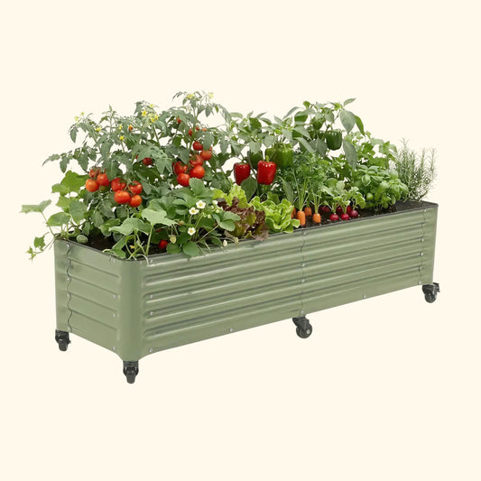 Classic Rolling Garden Bed - 1.75' x 6'