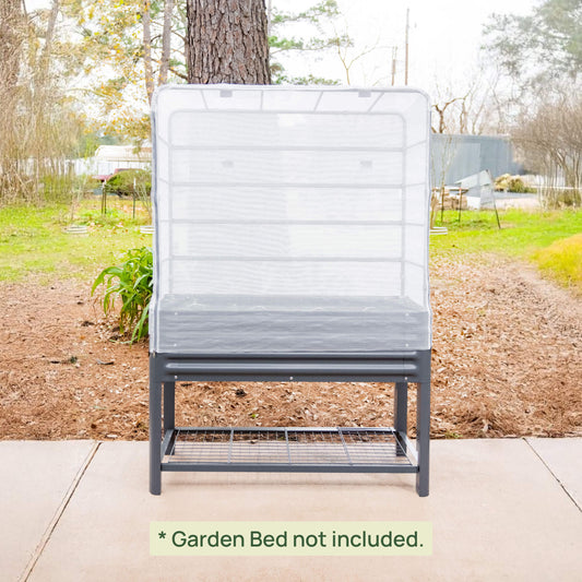 Mesh Cover System for Elevated Bed