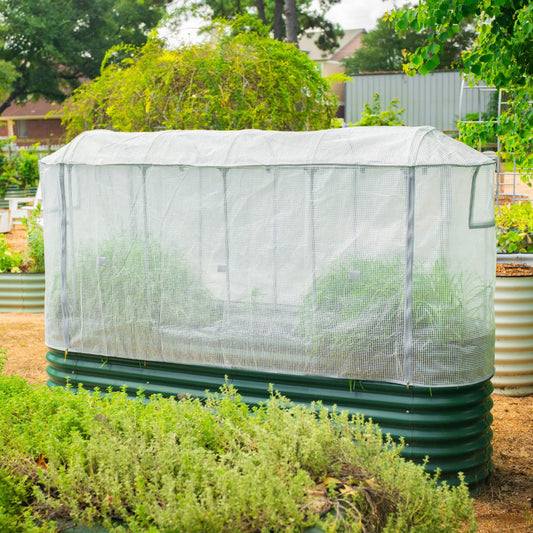 Greenhouse Frost Cover & Trellis System