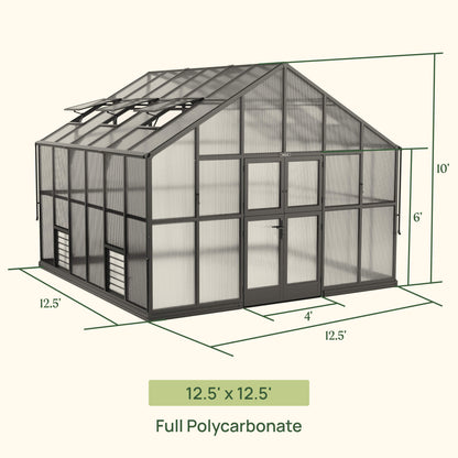 Vego Grand Victorian Greenhouse - 12.5ft Wide