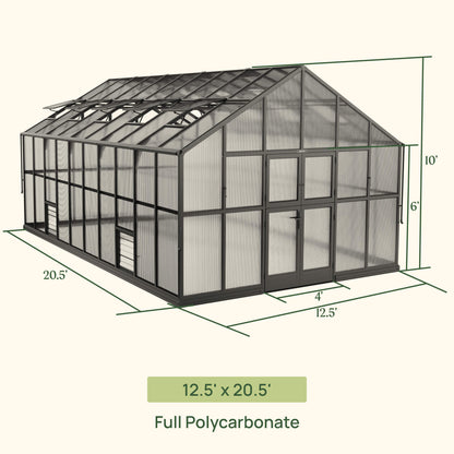 Vego Grand Victorian Greenhouse - 12.5ft Wide