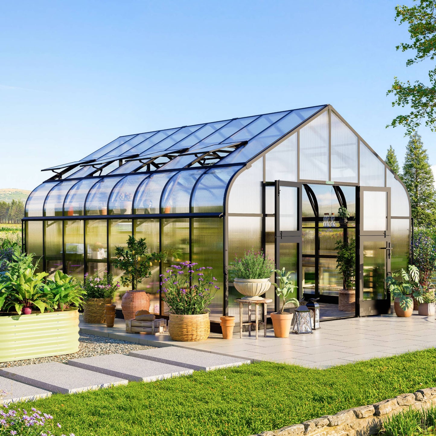 Vego Grand Pacific Greenhouse - 12.5ft Wide