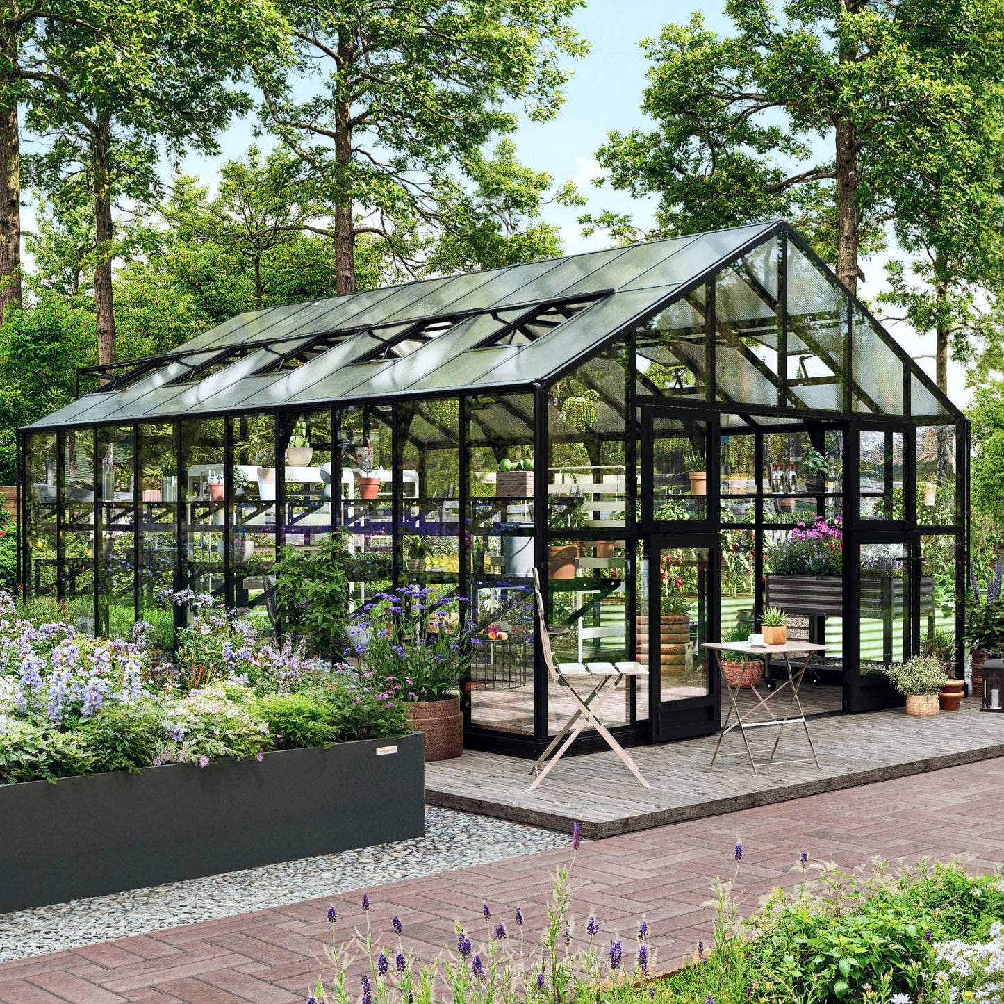 Vego Grand Victorian Greenhouse - 12.5ft Wide