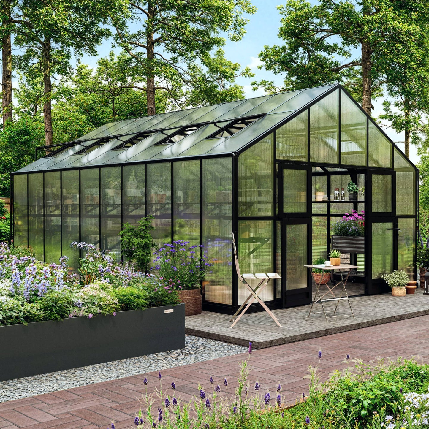 Vego Grand Victorian Greenhouse - 12.5ft Wide