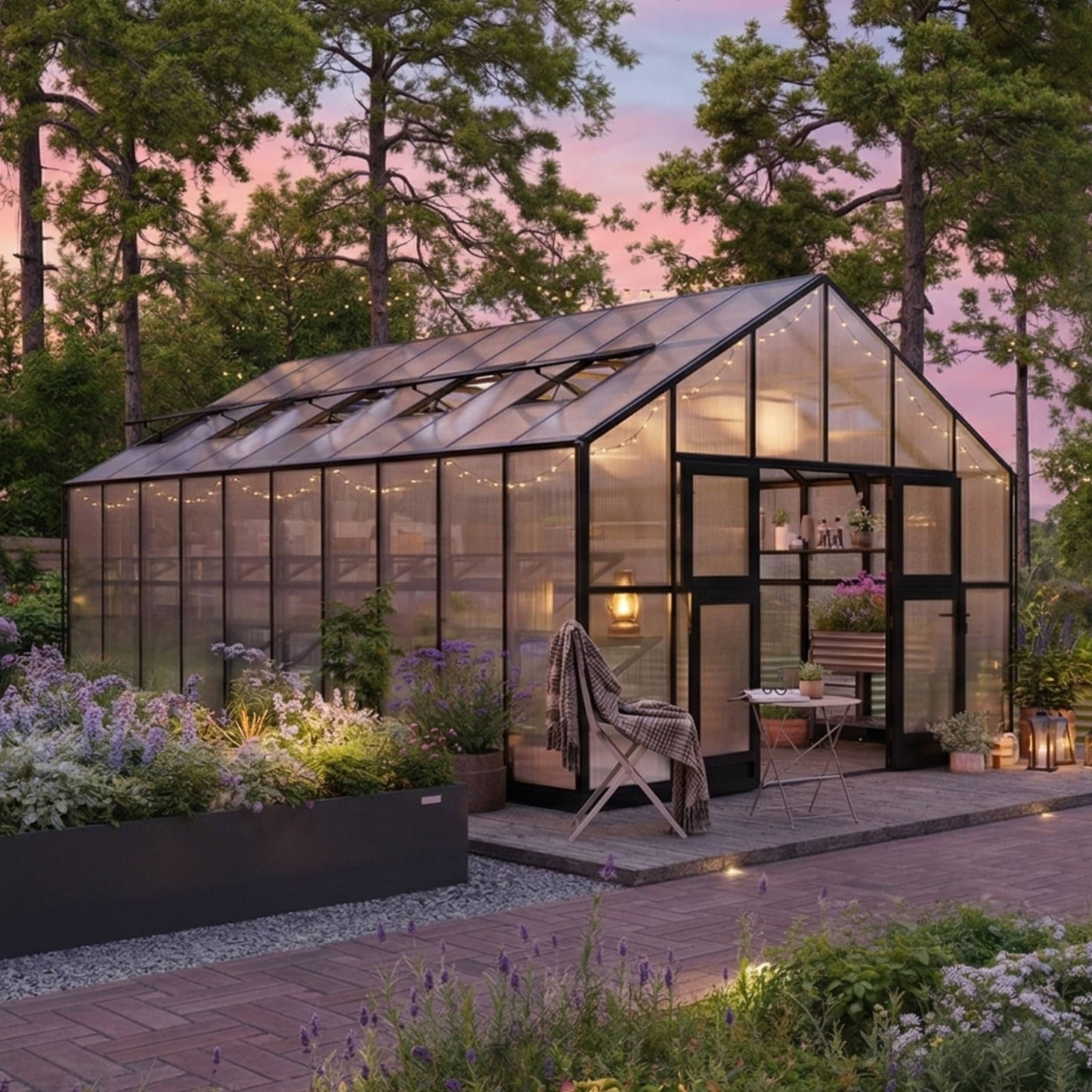 Vego Grand Victorian Greenhouse - 12.5ft Wide