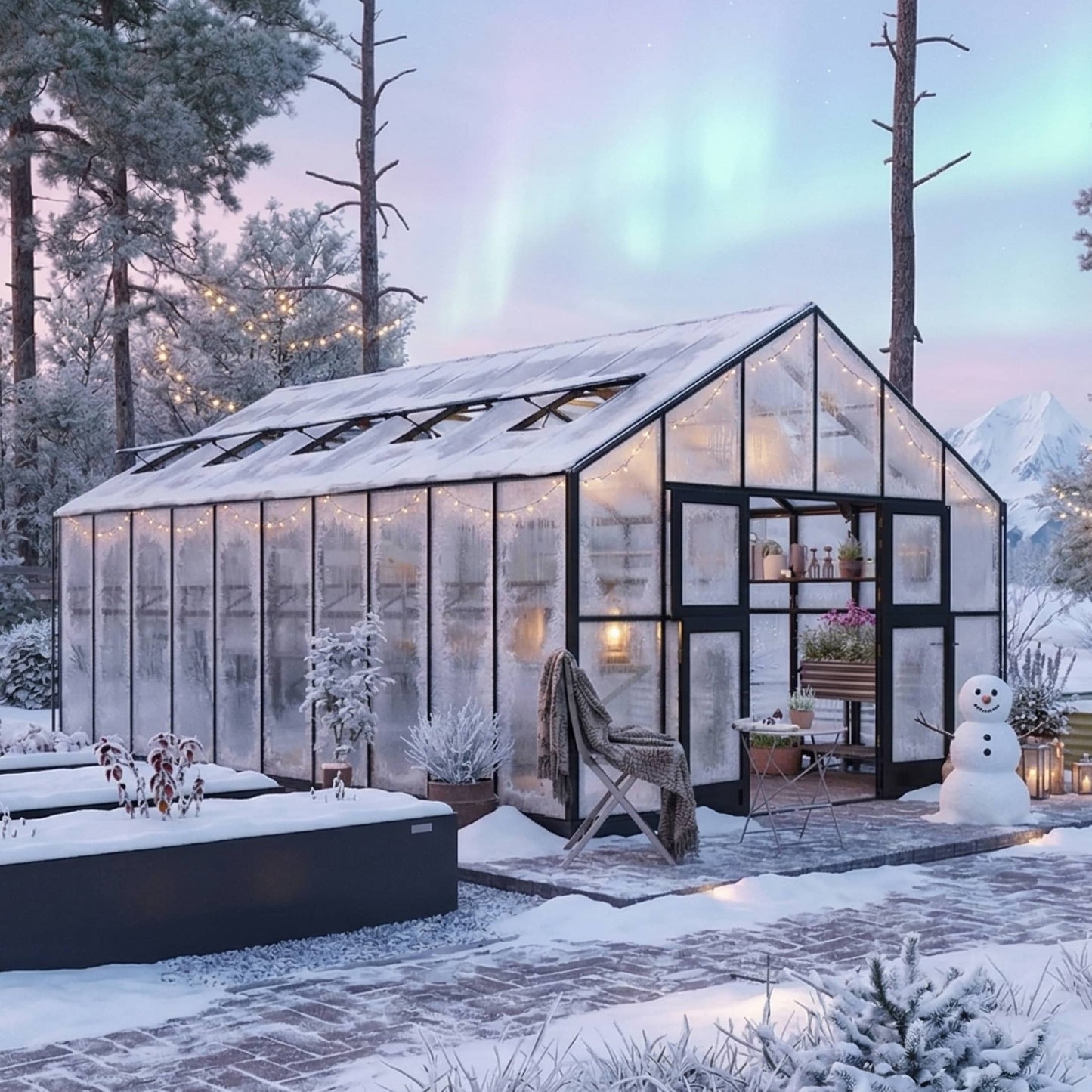 Vego Grand Victorian Greenhouse - 12.5ft Wide