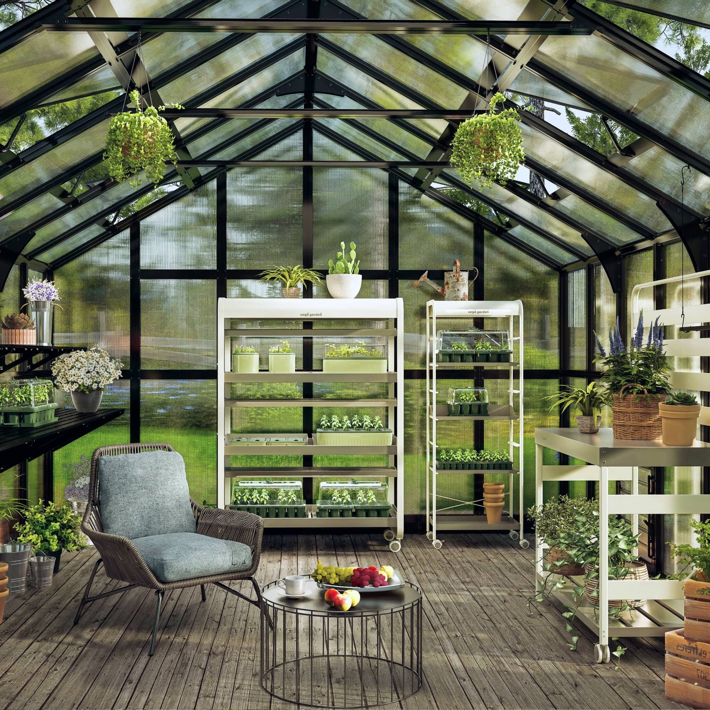 Vego Grand Victorian Greenhouse - 12.5ft Wide
