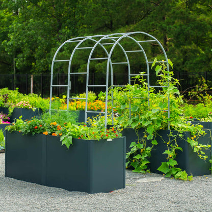 32" Extra Tall Modern Pro 27" x 83" Metal Raised Garden Bed
