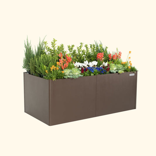 32" Extra Tall Modern Pro 42" x 83" Metal Raised Garden Bed