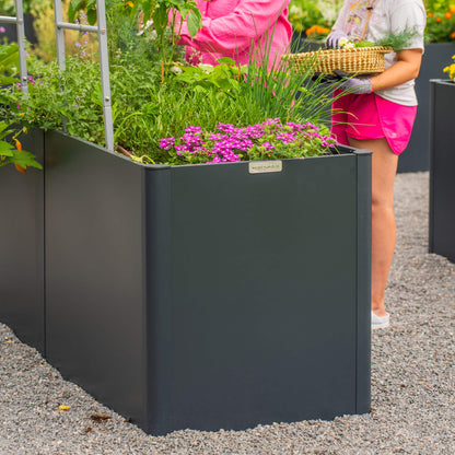 32" Extra Tall Modern Pro 27" x 83" Metal Raised Garden Bed