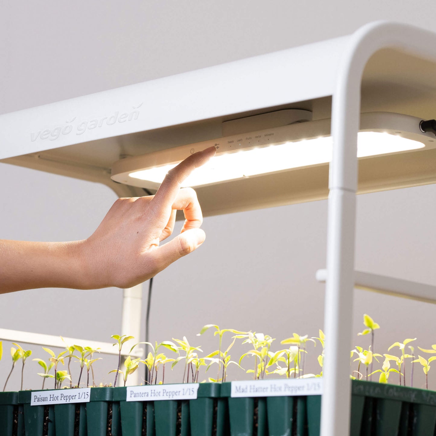 2 Tier Tabletop Grow Light Garden
